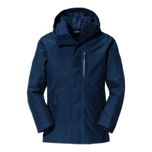 Schöffel Winter Parka 3in1 Warsaw GORE TEX® (waterproof and windproof) dark blue men's